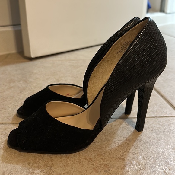 Nine West Black Heels 7.5 - Picture 3 of 9
